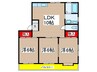 ベルエポック鶴見 3LDKの間取り