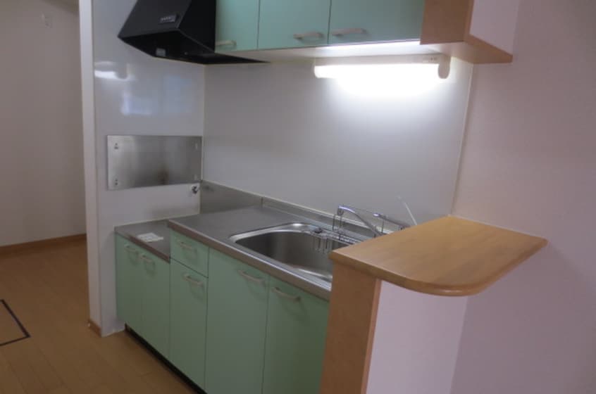 キッチン ヴェルデュ－ル中割