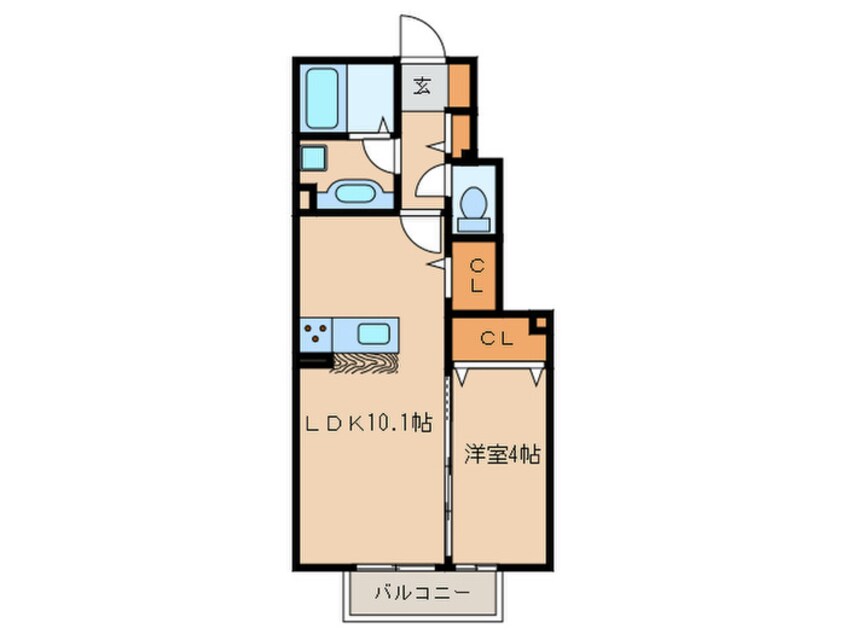 間取図 グラン・アモリール