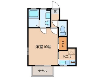 間取図 コモンド－ル