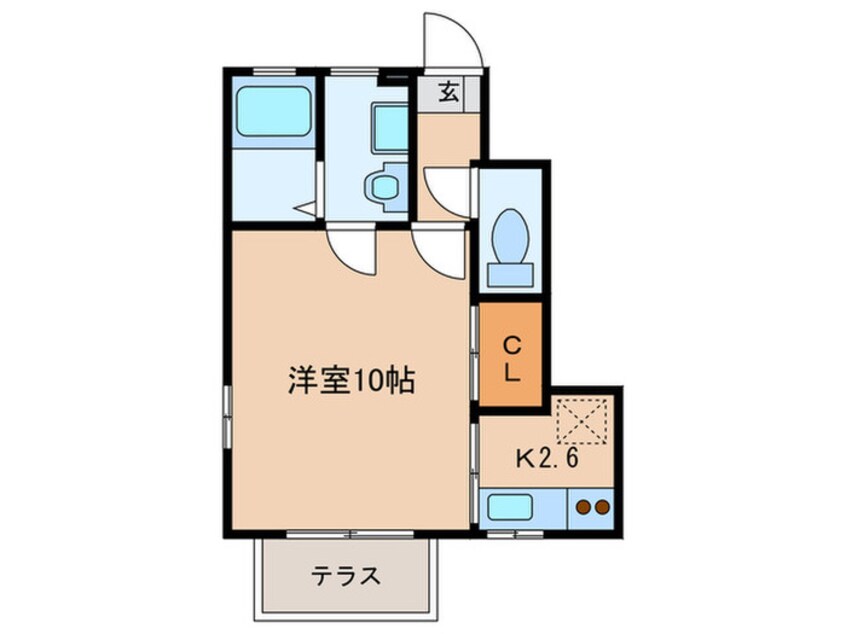 間取図 コモンド－ル