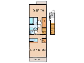 間取図 カルム　ノーヴェⅠ