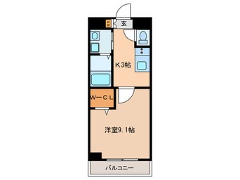 間取図 アルカンシェル名駅