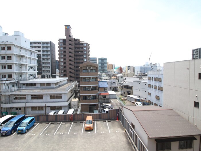 室内からの展望 アルカンシェル名駅