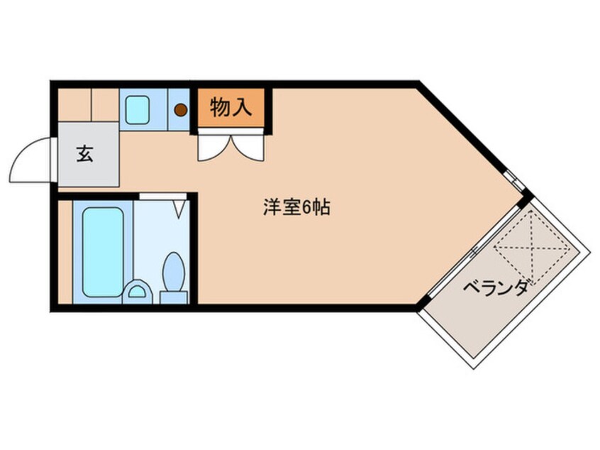 間取図 エクセランス国府宮