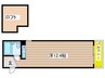 スタジオA1 1Rの間取り