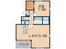 グレイス・プラザ 1LDKの間取り