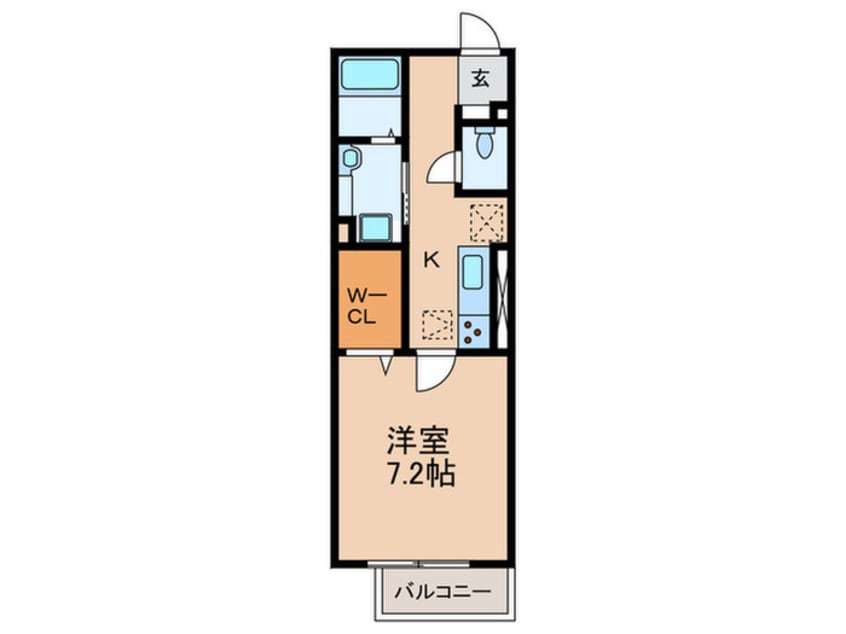 間取図 Ｒａｉｚ鳴子北