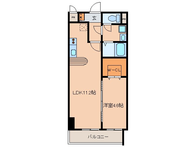 間取り図 フォレシティ新栄