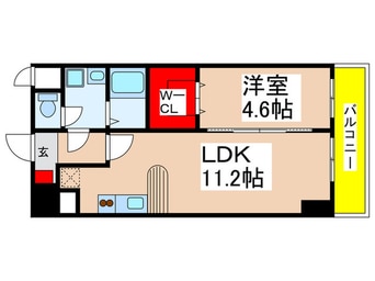 間取図 フォレシティ新栄