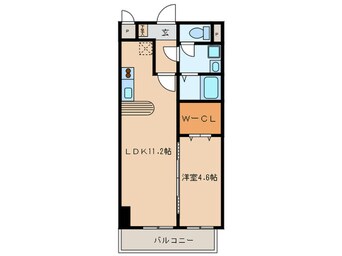 間取図 フォレシティ新栄