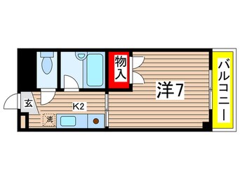 間取図 セントラルハイツ安田通