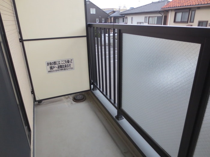 ベランダ・バルコニー シャト－リ牧御堂Ａ棟