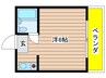 大仁マンション 1Rの間取り