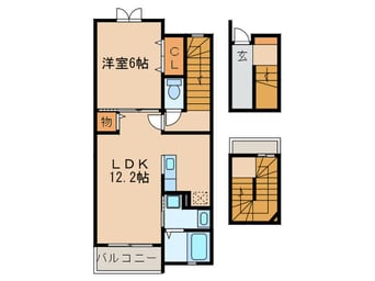 間取図 サン　マロン