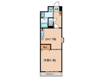 間取図 スペランツァ砂美