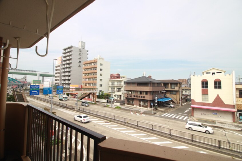 室内からの展望 福洋マンション