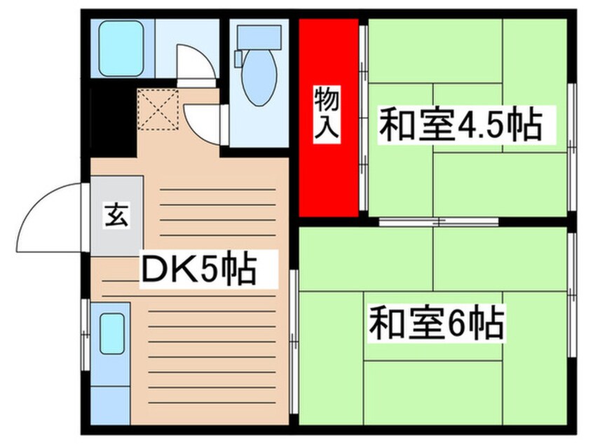 間取図 メゾンコンドウＡ