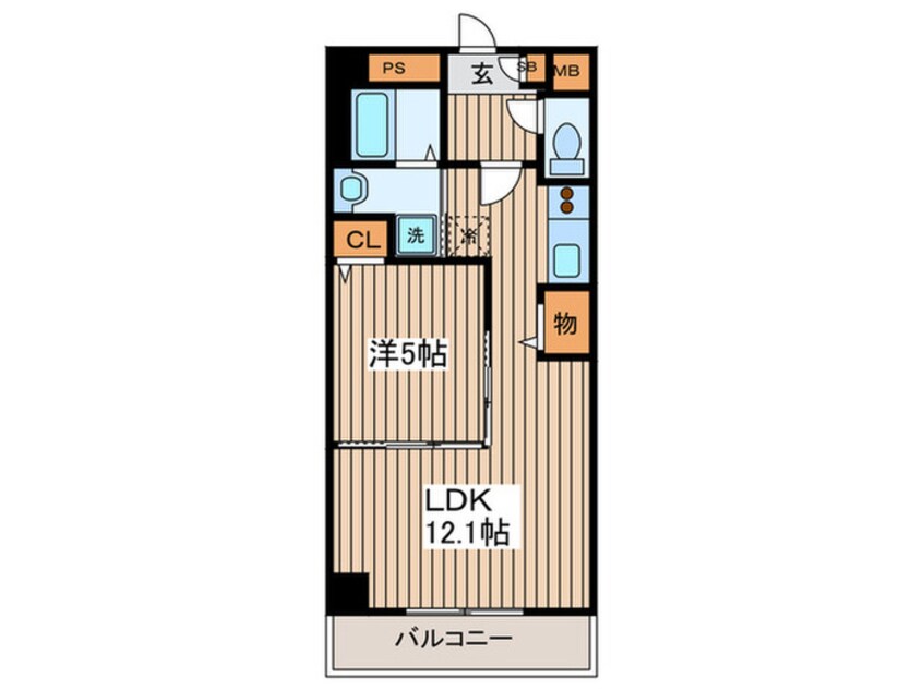 間取図 Ｔ－ＣＯＵＲＴ