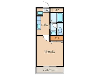 間取図 ルミエール・Ｗ