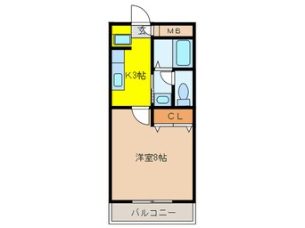 間取図 ルミエール・Ｗ