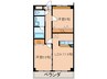 プリミエールＮＹＯＩ 2LDKの間取り