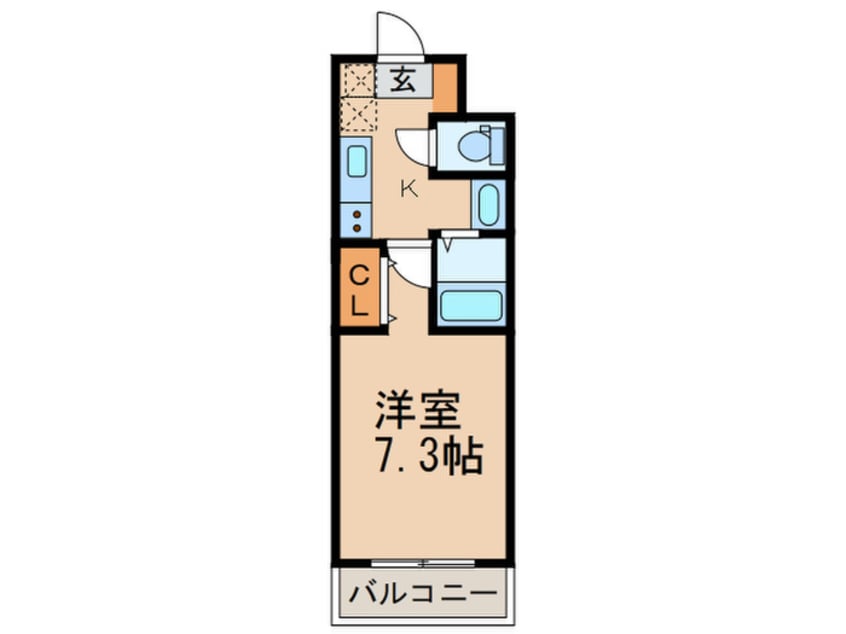 間取図 ﾙ･ﾚｰｳﾞ向山Ⅱ