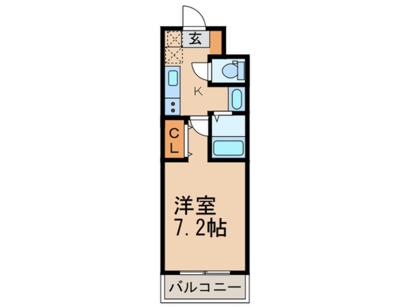 間取図 ﾙ･ﾚｰｳﾞ向山Ⅱ