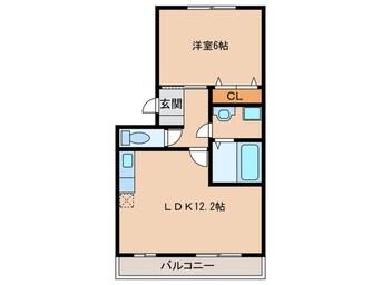 間取図 メゾンあざぶＢ棟