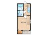 Ｌｏｆｔ５志賀本通 1Kの間取り