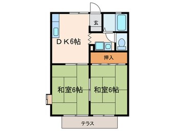 間取図 フェアリーハウス二本木