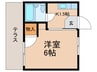 ヴィレッジ　　アラカワ 1Kの間取り