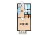 アベニュ－９９ 1Kの間取り