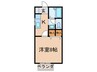 アベニュ－９９ 1Kの間取り