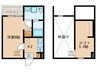 ビバーチェ 1Kの間取り