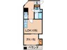 カスタリア志賀本通 1LDKの間取り