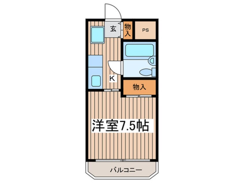 間取図 宮地ハイツ