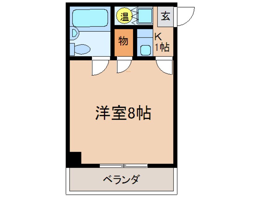 間取図 エスト太閤