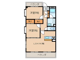 間取図 レ－ジュ竜泉