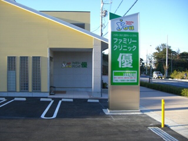 ファミリークリニック優(病院)まで470m バンク－バ－１１０４