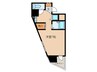 PENOTO杁中 1Rの間取り