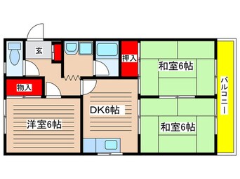 間取図 サンライズ今井