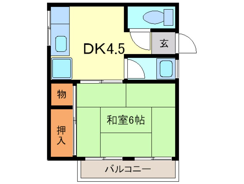 間取図 セントラルマンション