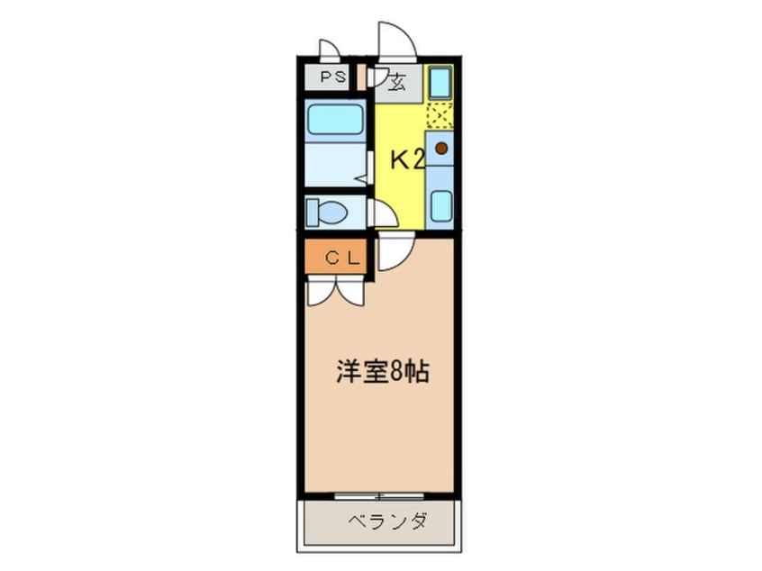 間取図 エトワ－ル弐番館