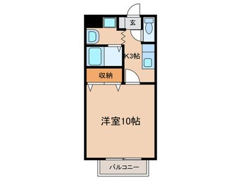 間取図 エスペランサ宮地