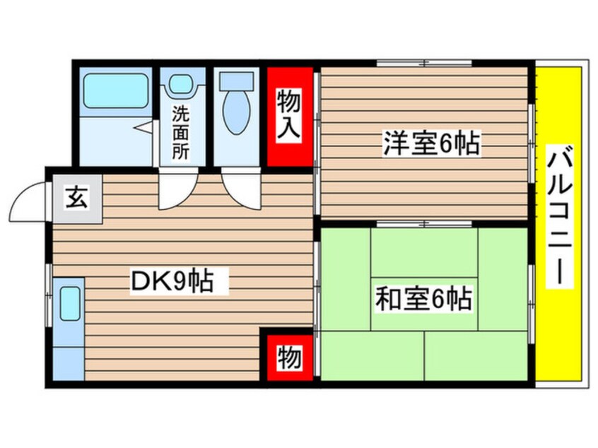 間取図 矢田ビル