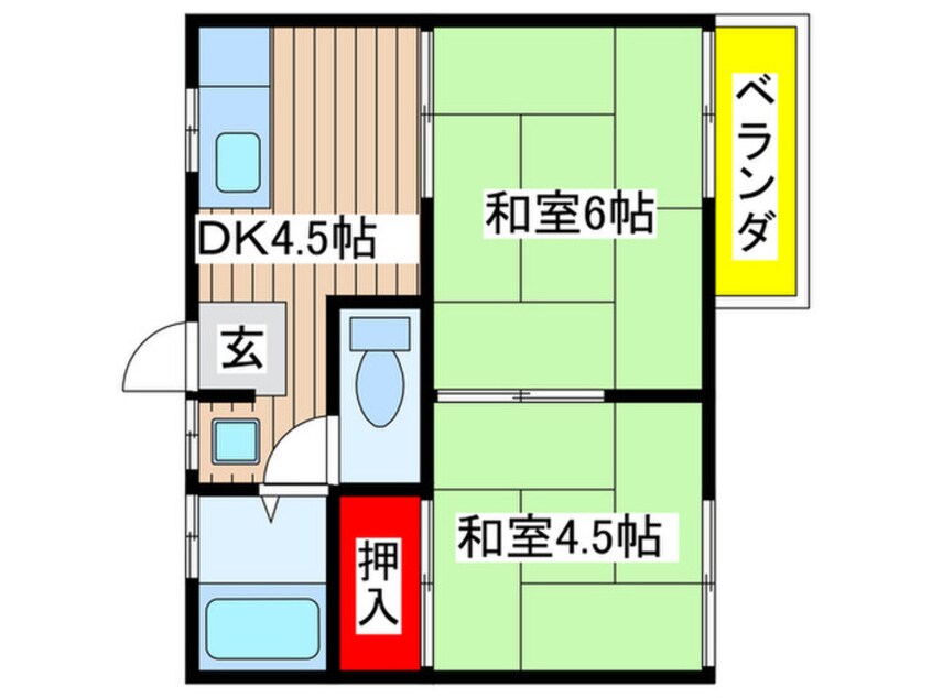 間取図 サニーレジデンス