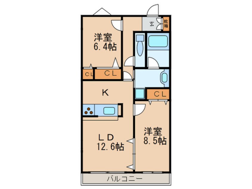 間取図 オベリスク寿