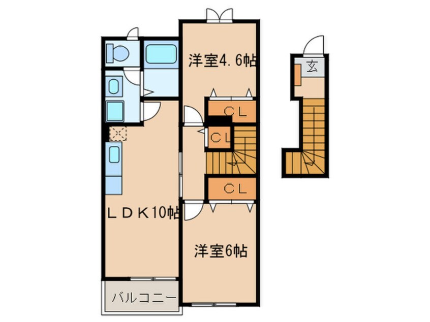 間取図 メゾン　プレパルク