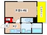 robot　home原Ⅱ 1Kの間取り